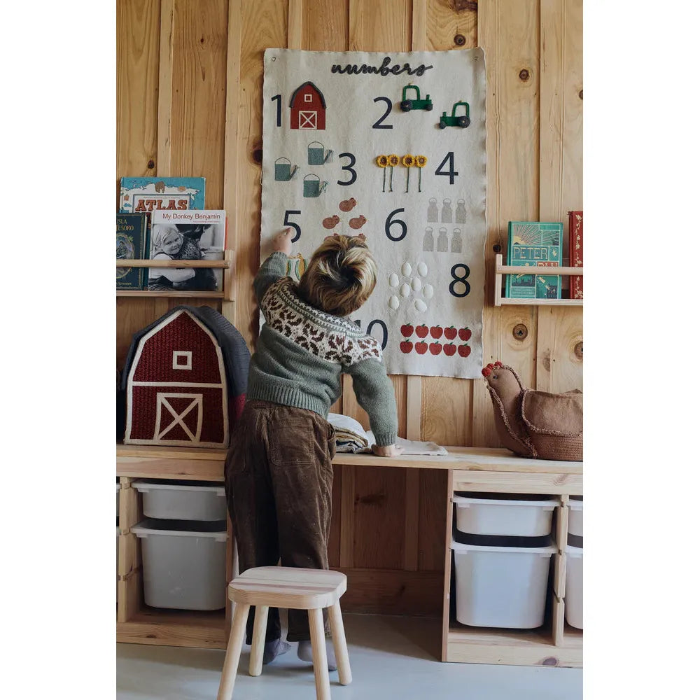 Decoración de pared - Farm numbers