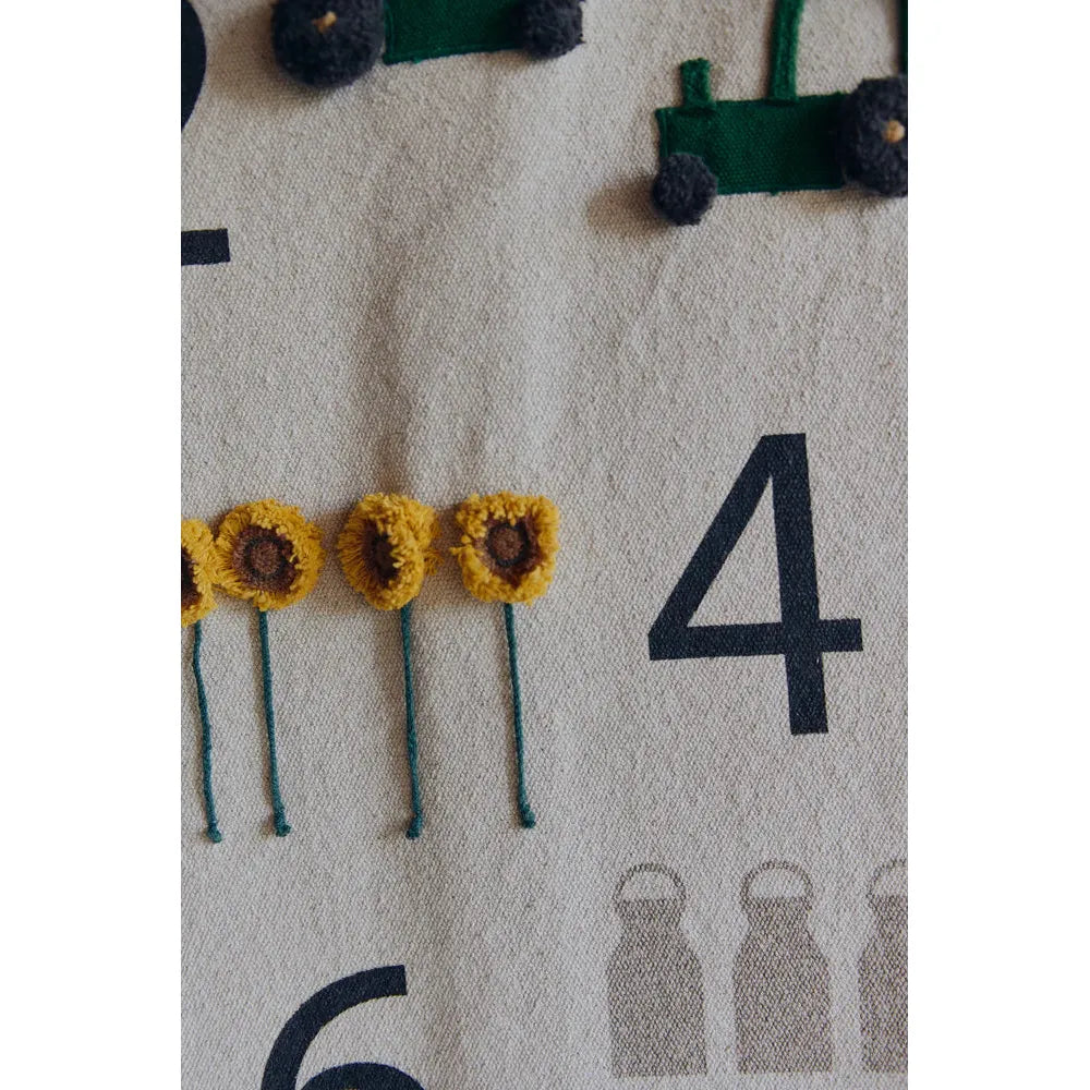 Decoración de pared - Farm numbers