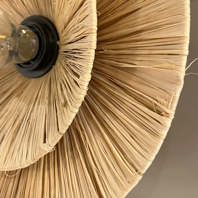 Aplique raffia round