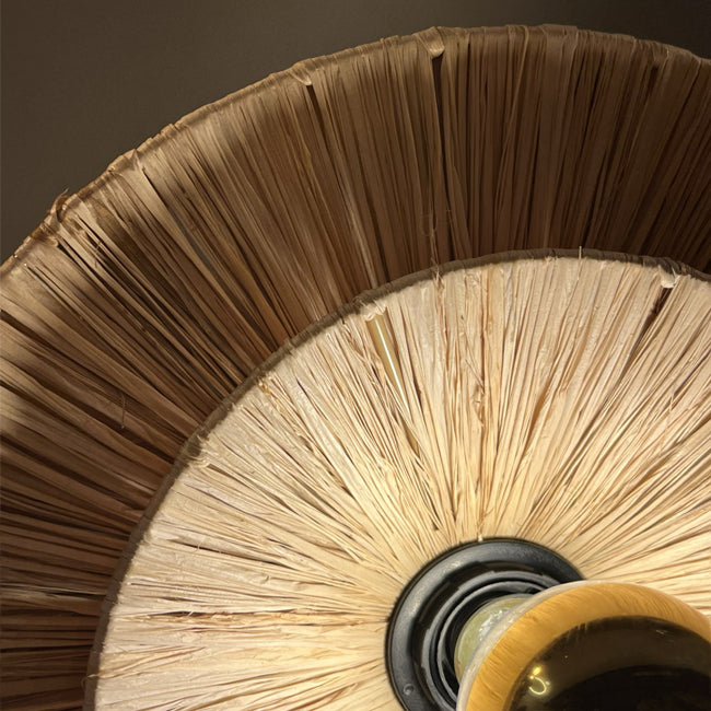 Aplique raffia round