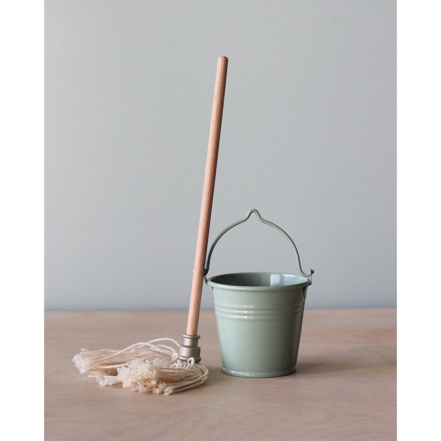 Bucket & mop Maileg