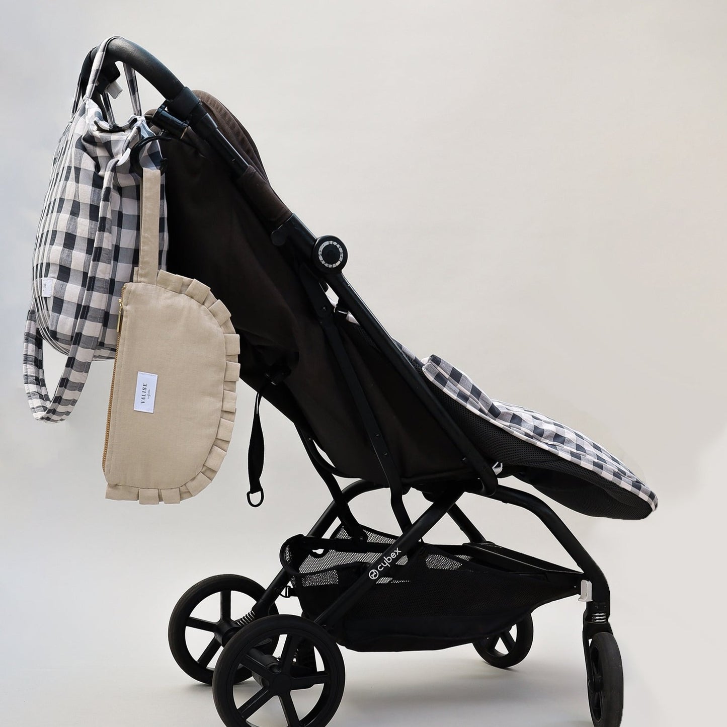 Bolso pañalero para coche - Vicky Dark Grey