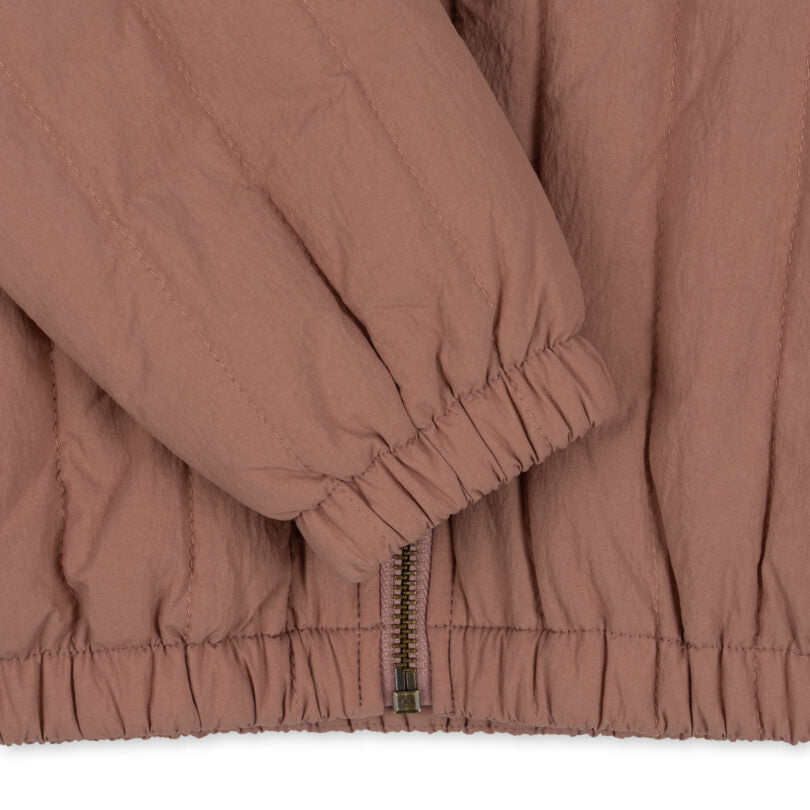 Chaqueta Juno frill Bomber jacket - Cameo brown