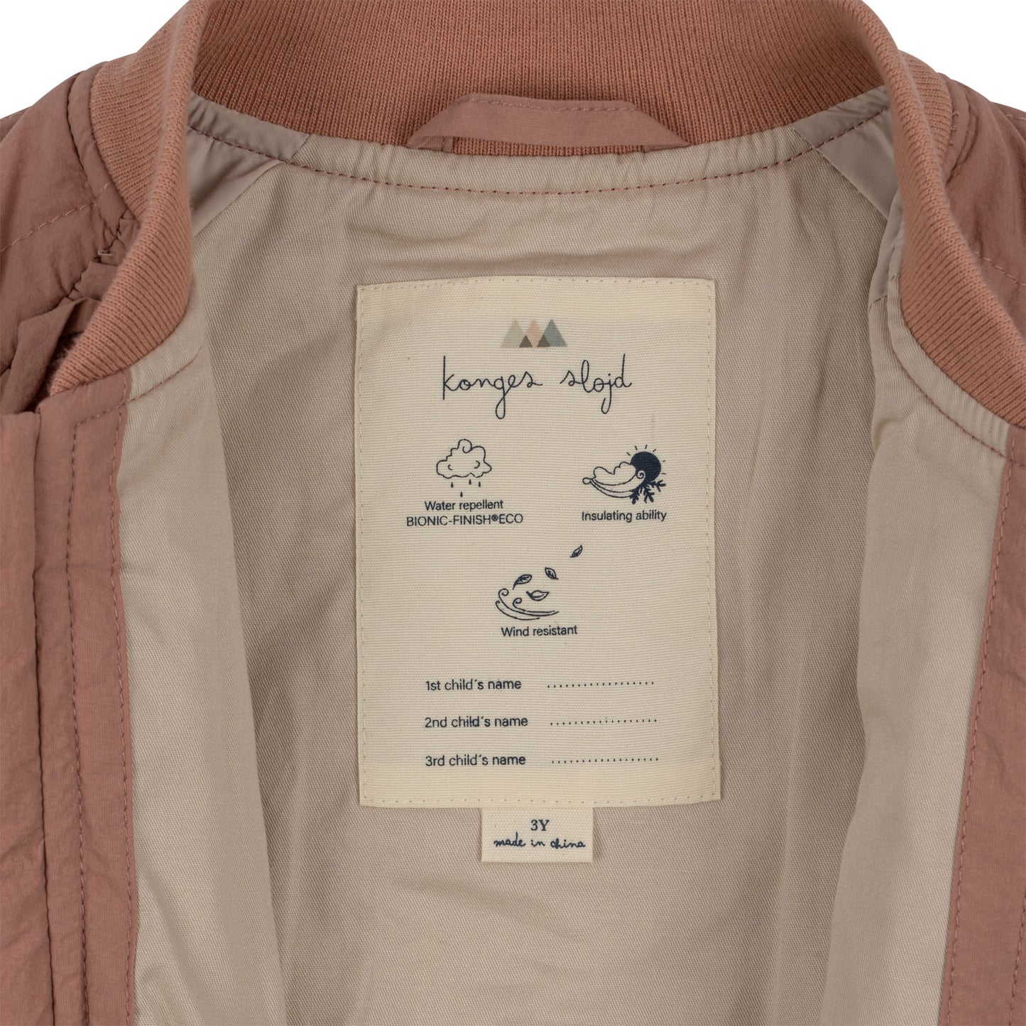 Chaqueta Juno frill Bomber jacket - Cameo brown