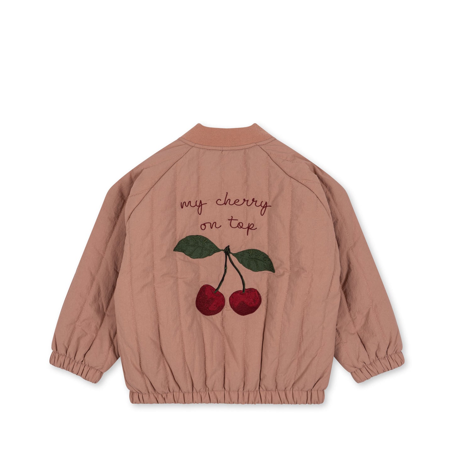 Chaqueta Juno frill Bomber jacket - Cameo brown