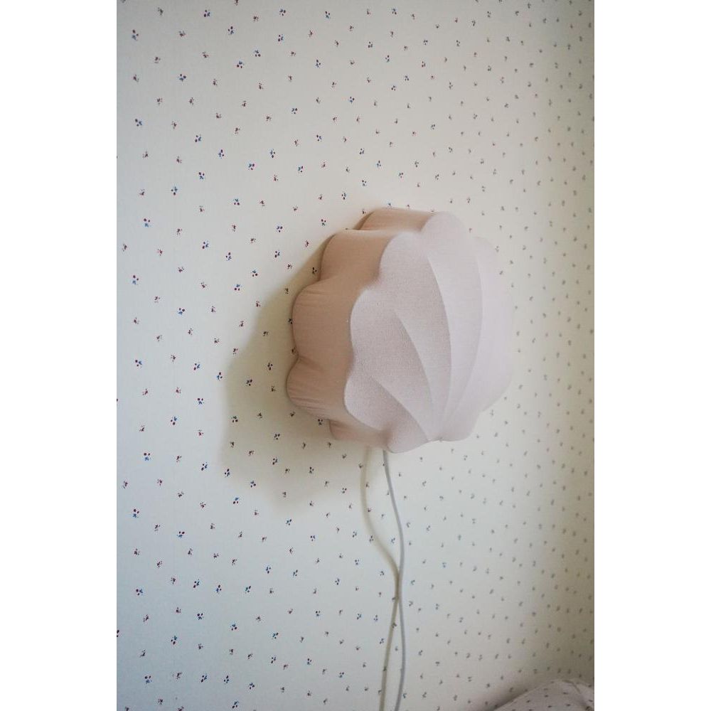 Lámpara Tela Clam / aplique - Blush