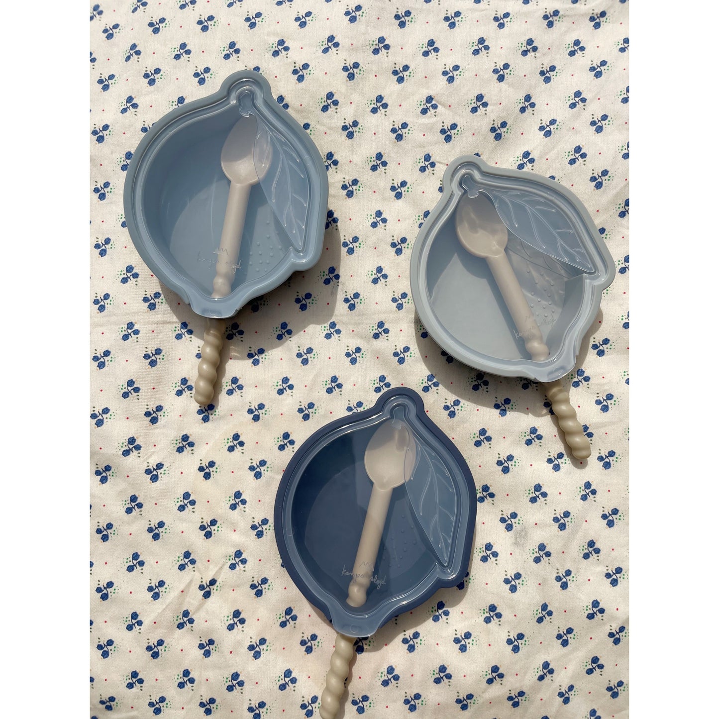 Set 3 Moldes para Helados Silicona - Lemon Blue Mix
