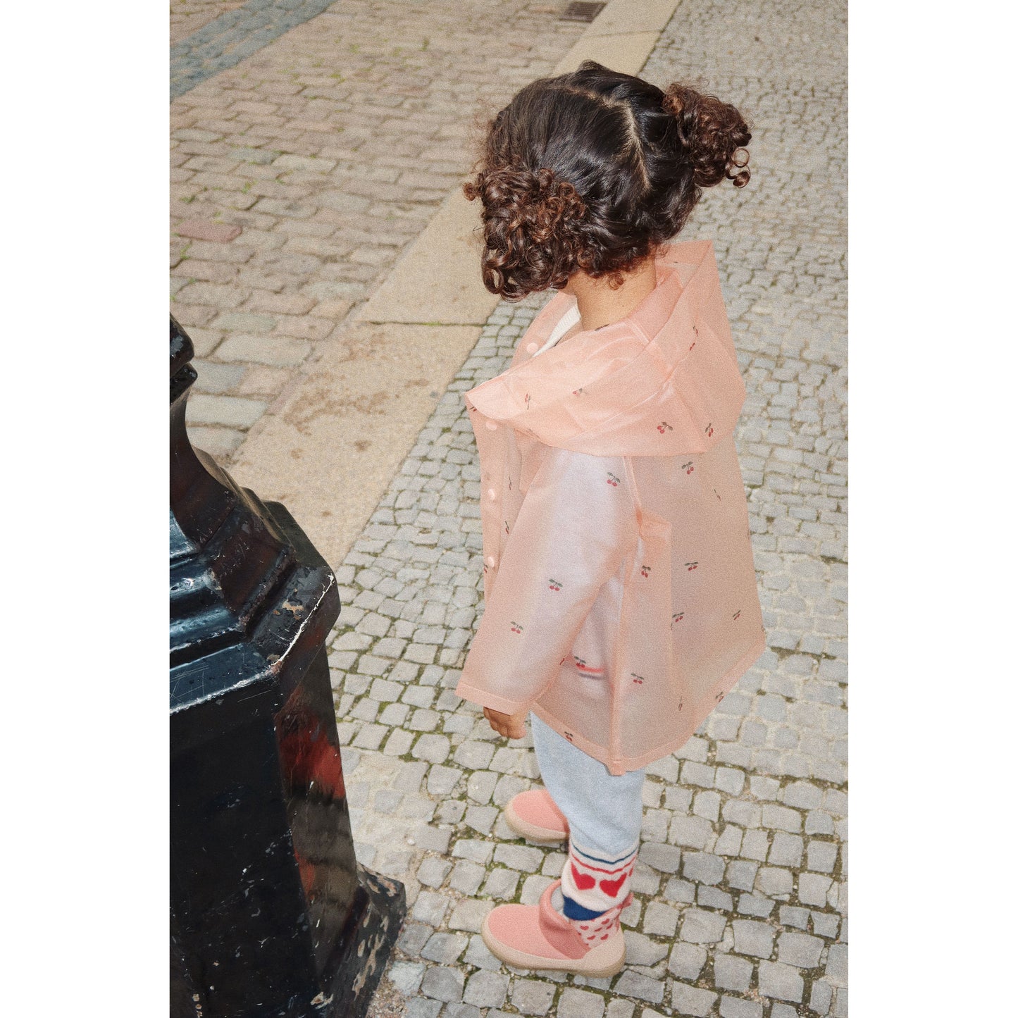 Chubasquero Brume Raincoat - Cherry
