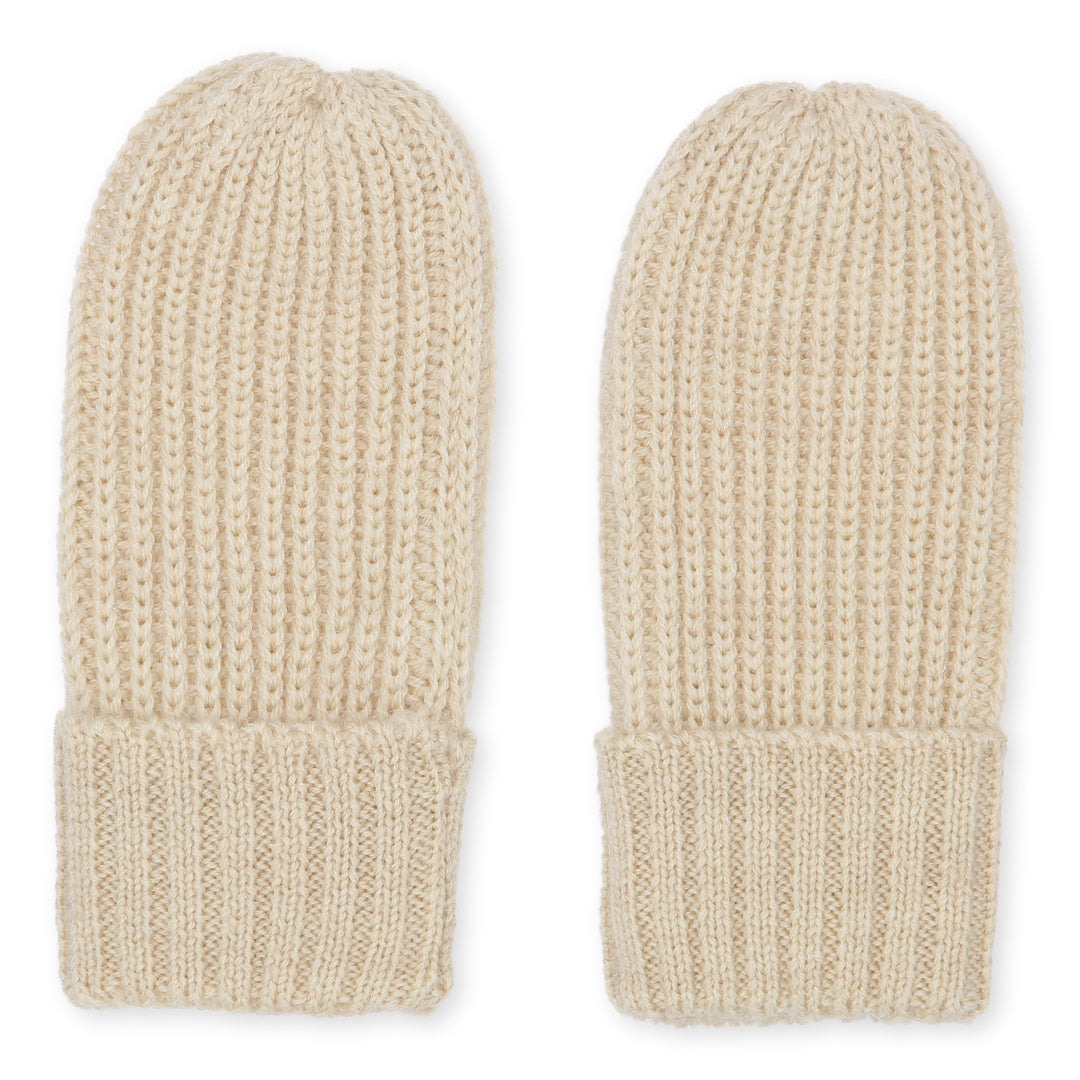 Mitones de lana merino Vitum - Almond Milk