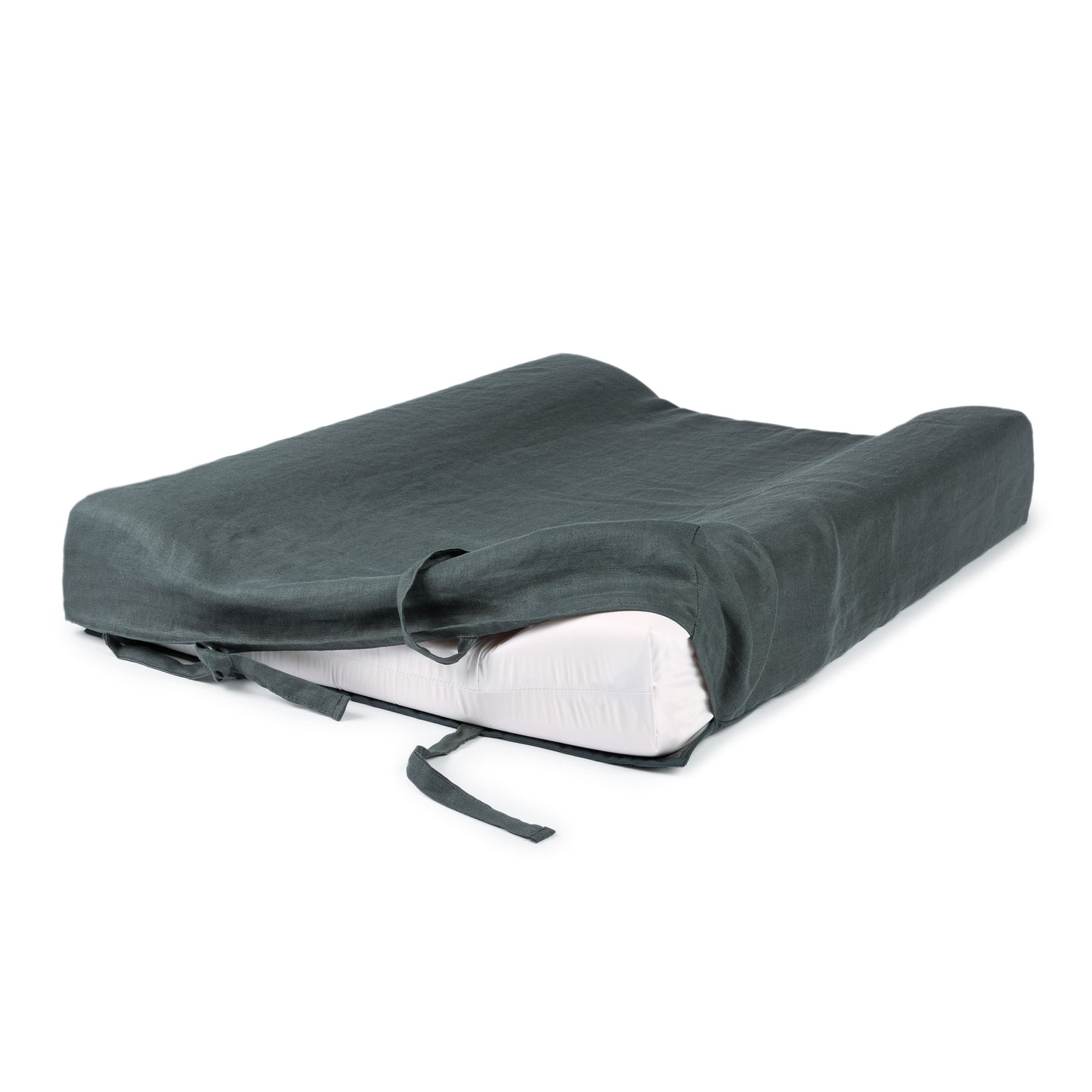 Funda de mudador Lin Français - Green Blue
