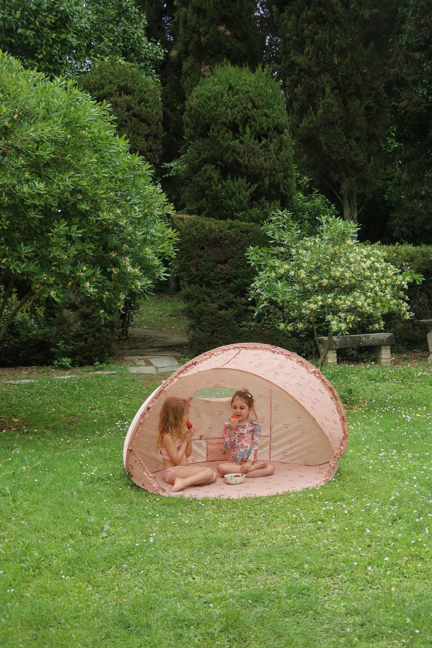 Carpa de playa pop up shelter anti UV - Ma cerise cherry blush