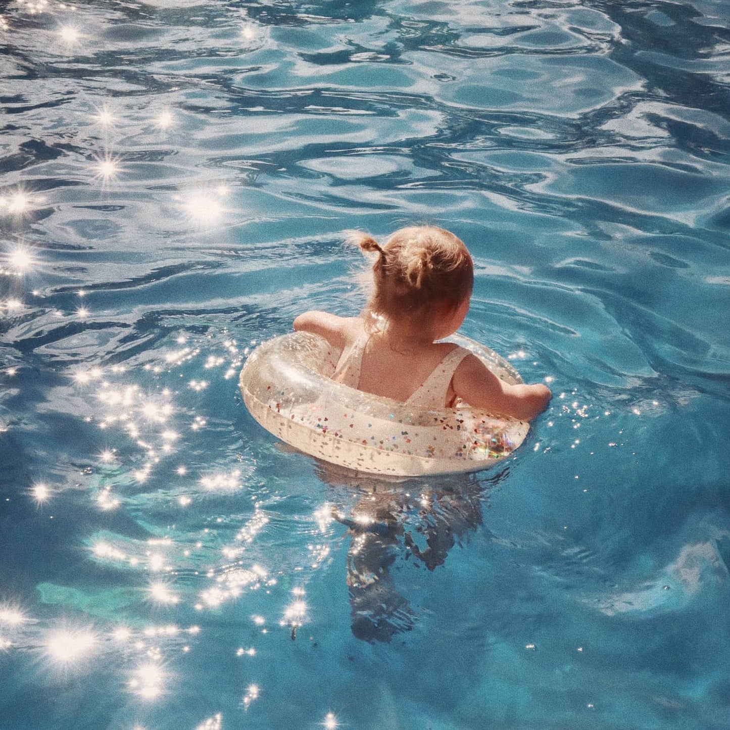 Flotador Swim Ring Junior - Transparent Multi Star