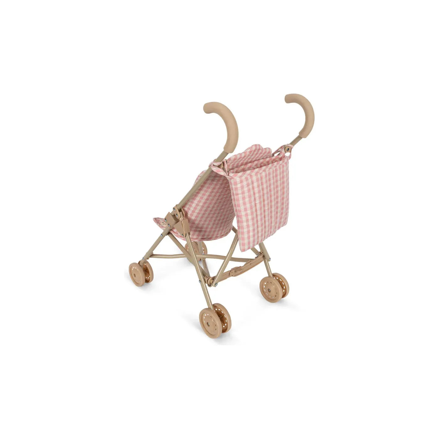 Coche para Muñeca - Powder pink check