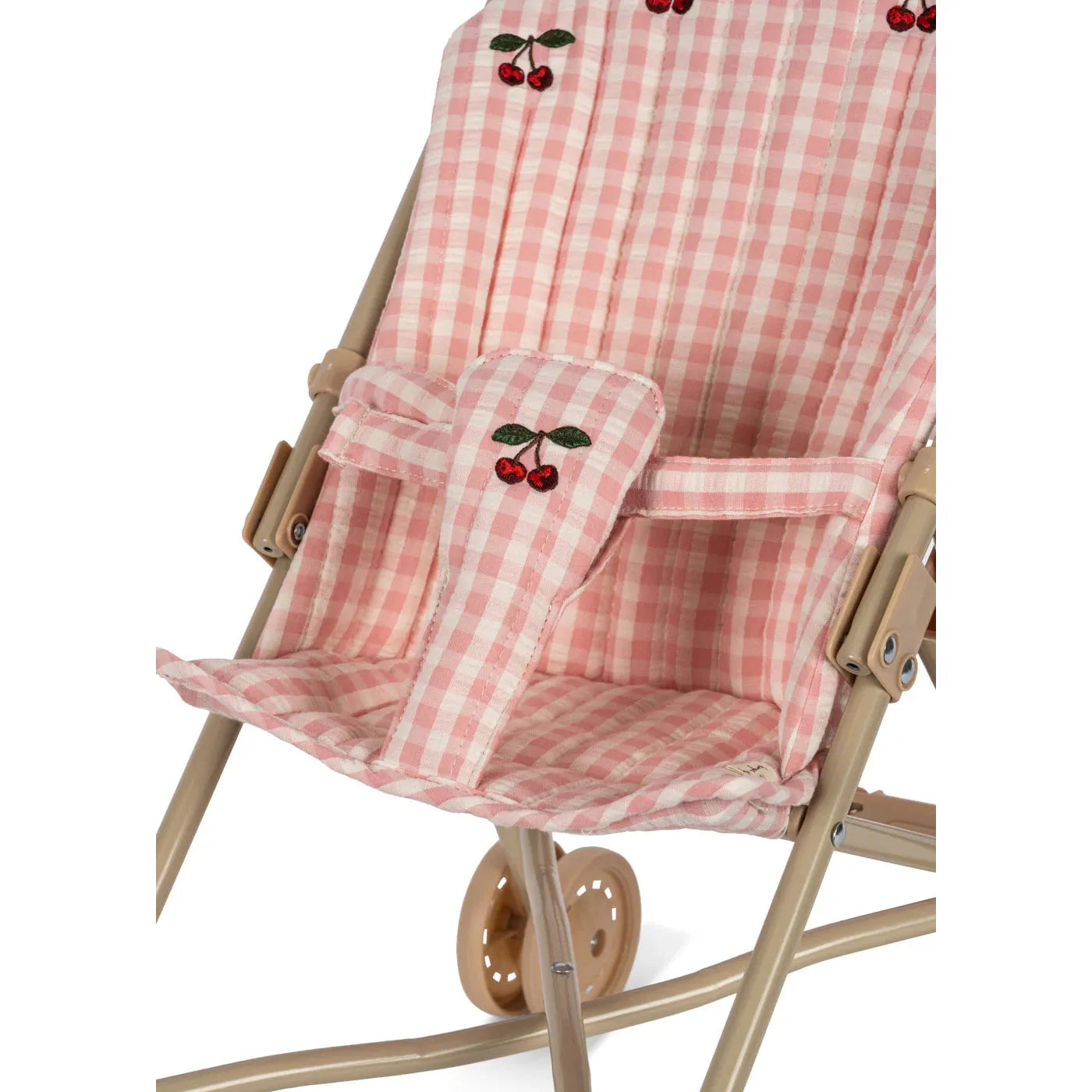 Coche para Muñeca - Powder pink check