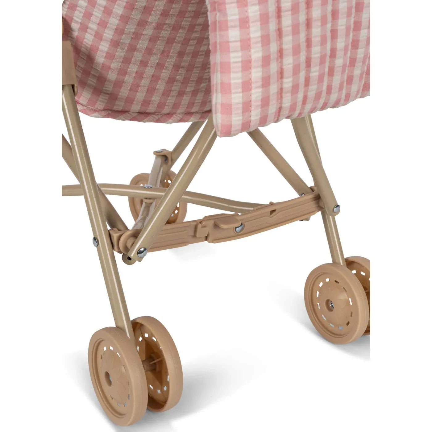 Coche para Muñeca - Powder pink check