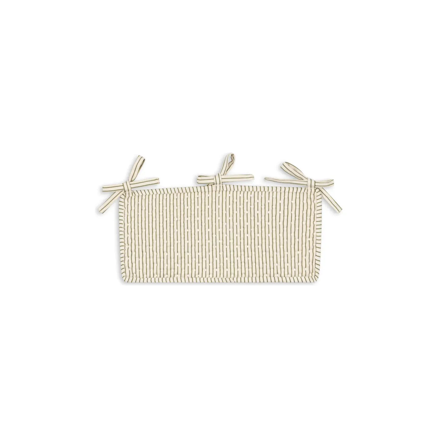 Bolsillo De Cuna Acolchado - Tea stripe