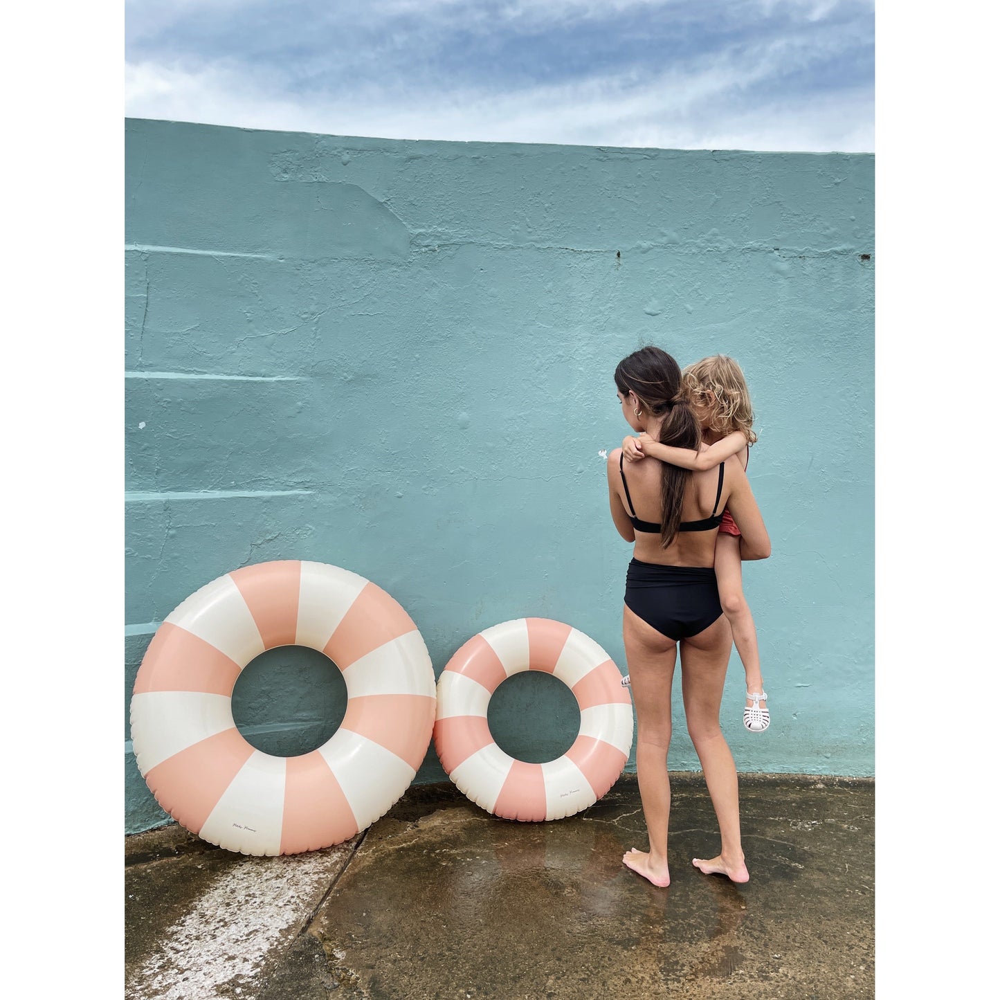 Flotador Classic - Peach Daisy