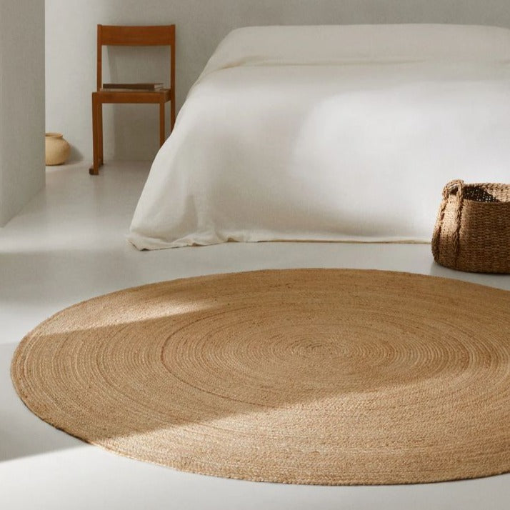 Alfombra Yute Plain ø220 cm