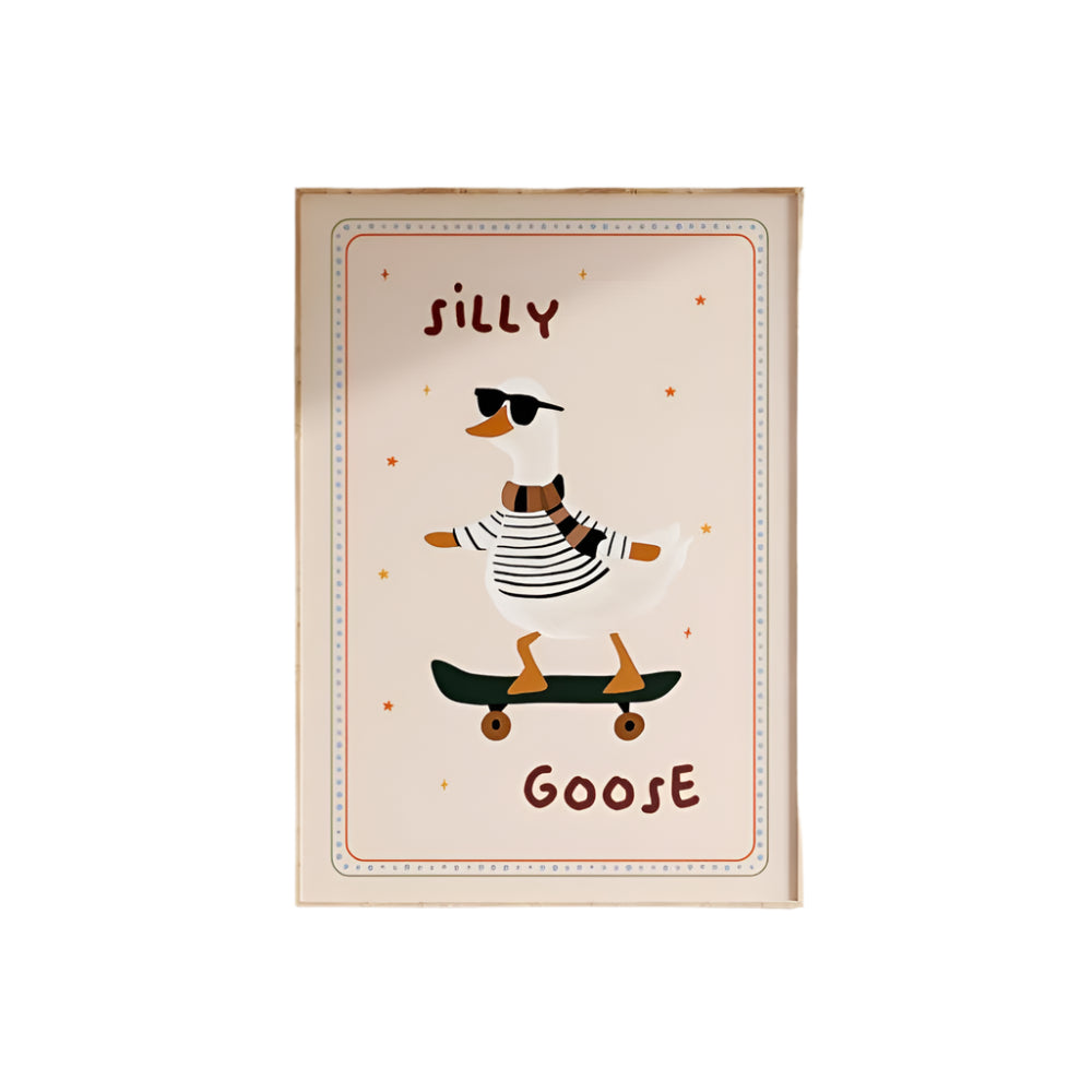 Lámina / poster - Silly Goose skater