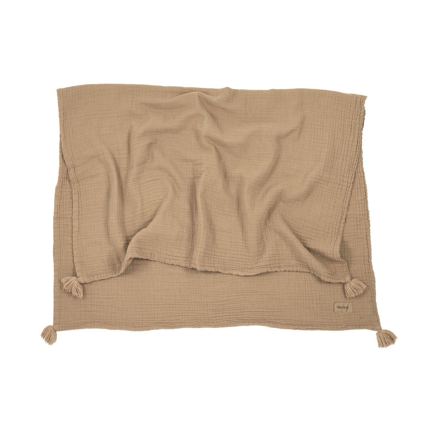 Manta de muselina doble Wabi Sabi - Sesame