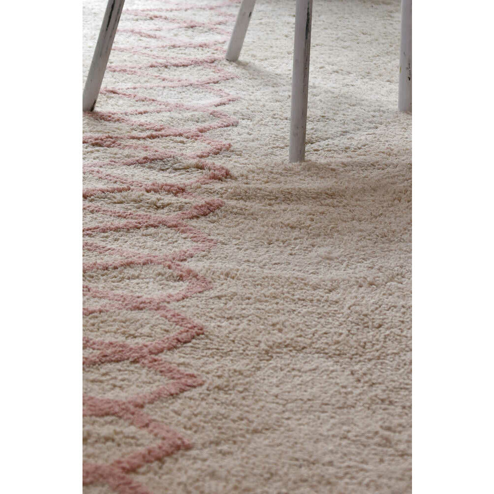 Alfombra lavable Atlas natural - Vintage Nude 170 x 240 cm