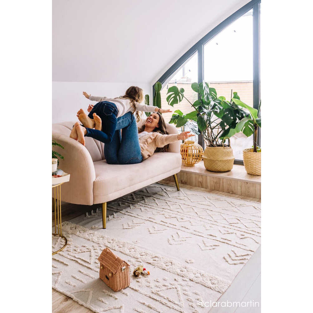 PRE-VENTA Alfombra lavable tribu - Natural