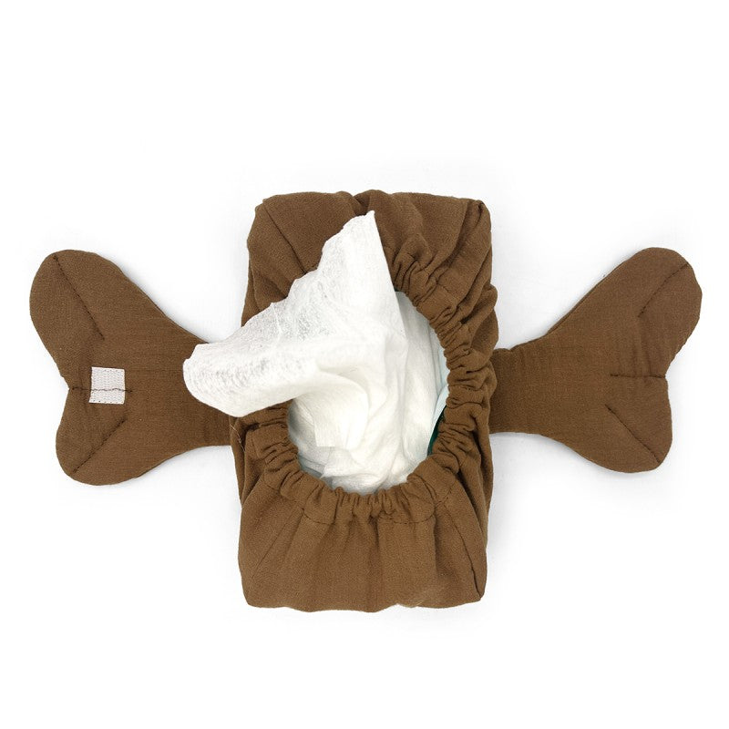 Cobertor para wipes Butterfly - Toffee