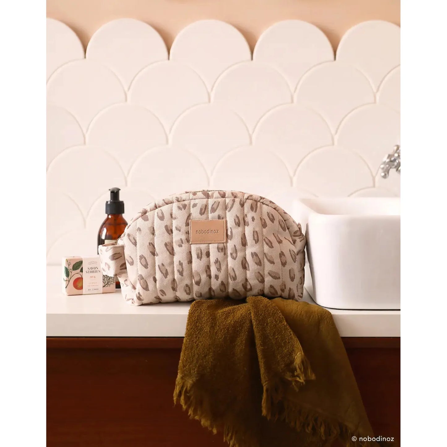 Neceser impermeable Hyde Park - Leonie Latte