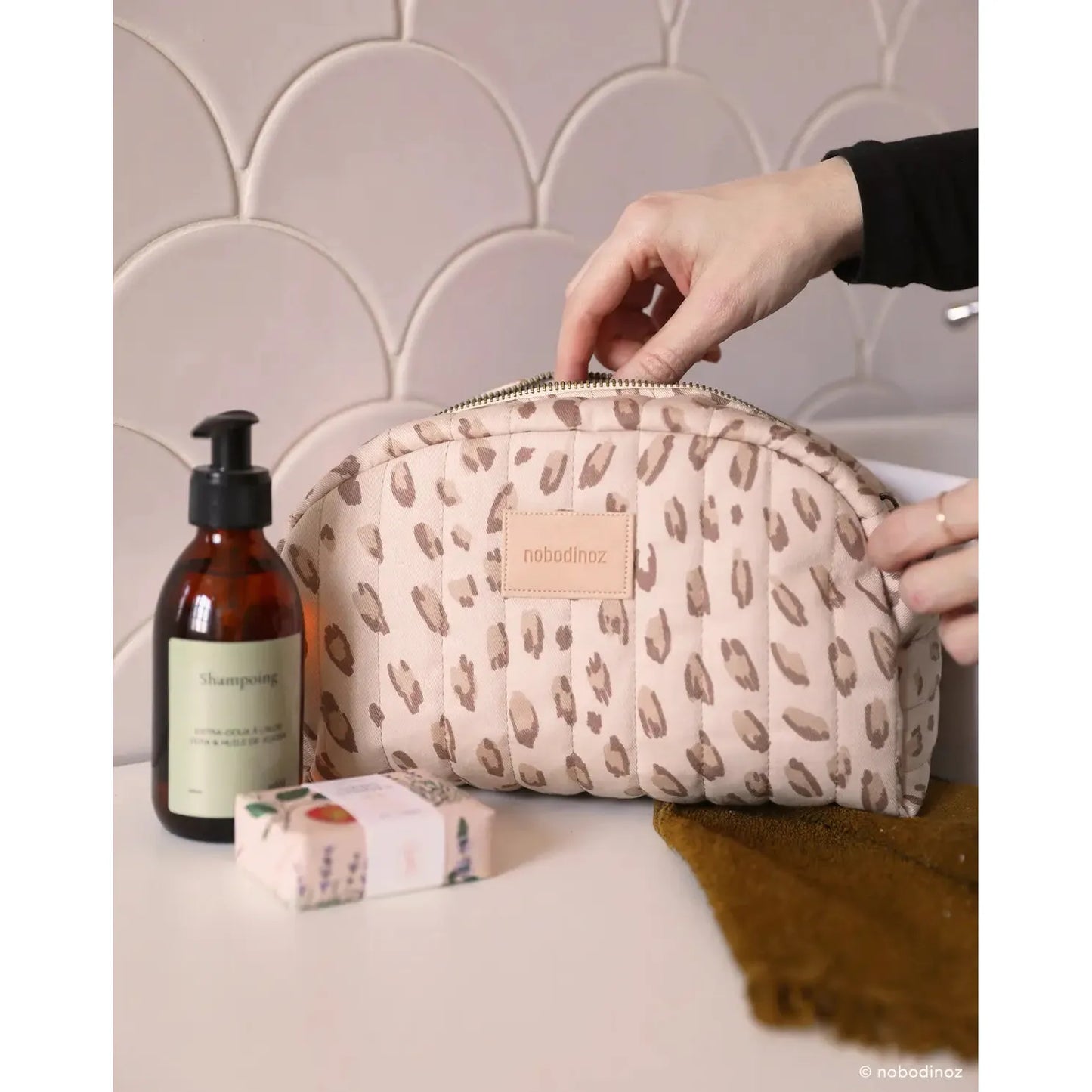 Neceser impermeable Hyde Park - Leonie Latte
