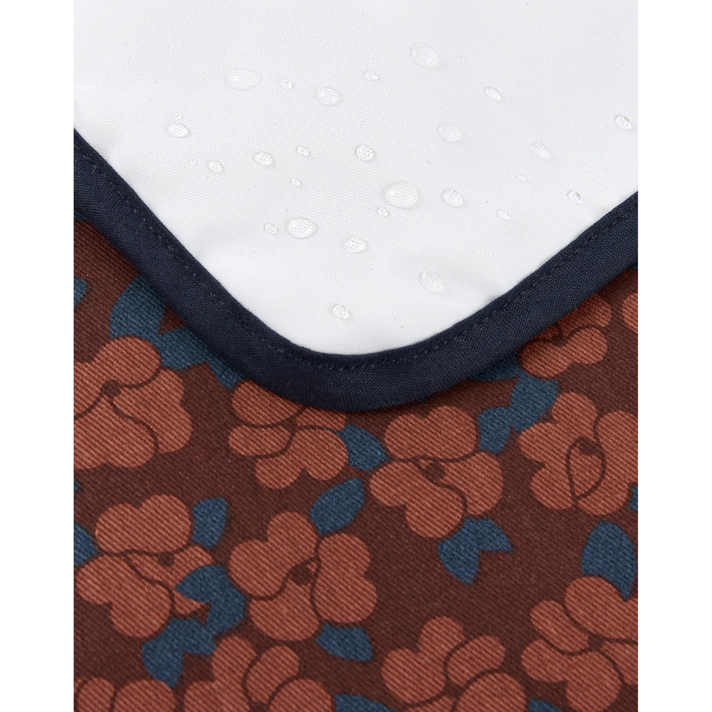 Mudador Portatil Impermeable Hyde Park - Maroon poppies