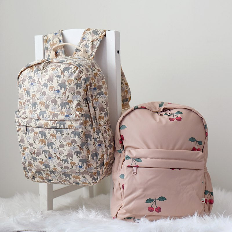 Mochila Impermeable Rainy Kids Midi - Ma grande cerise
