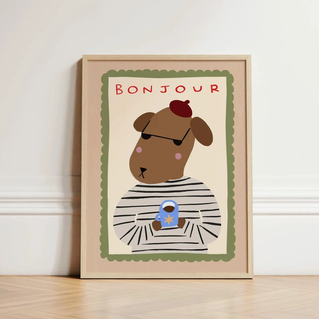 Lámina / poster - Bonjour