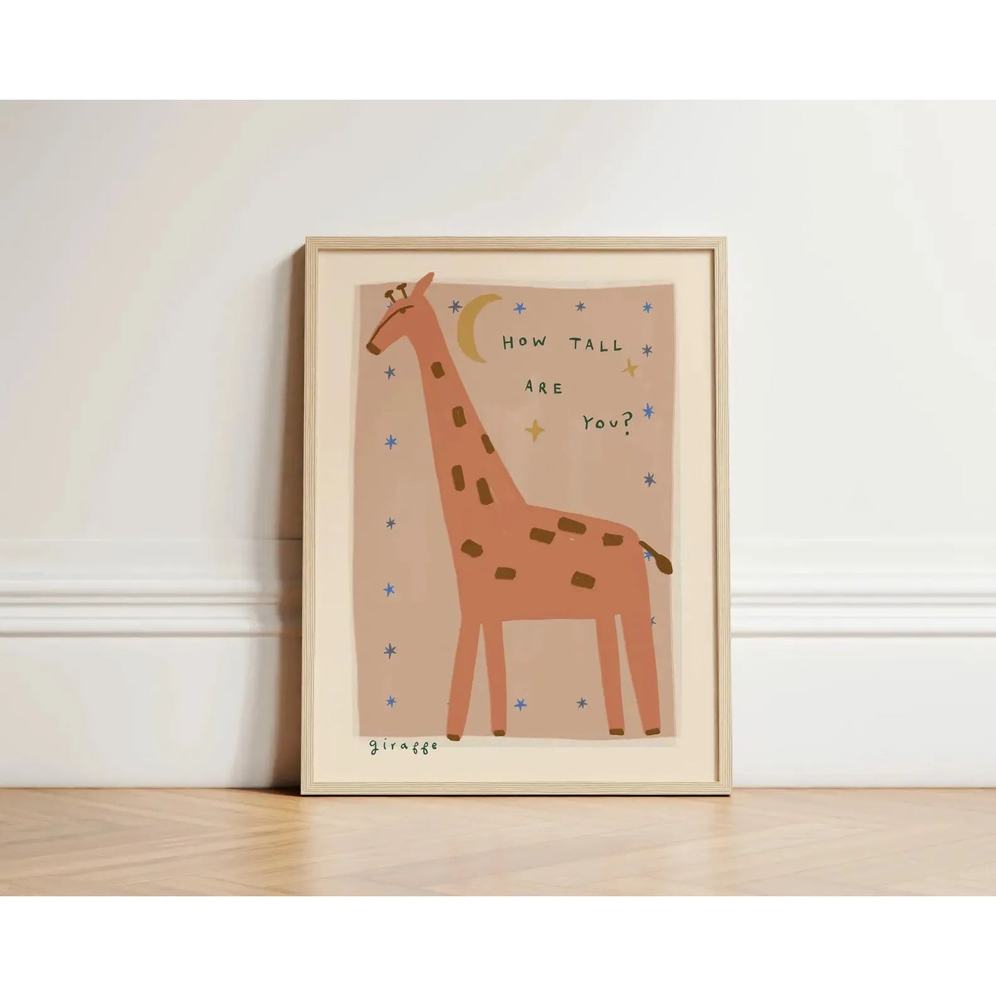 Lámina / poster - Giraffe