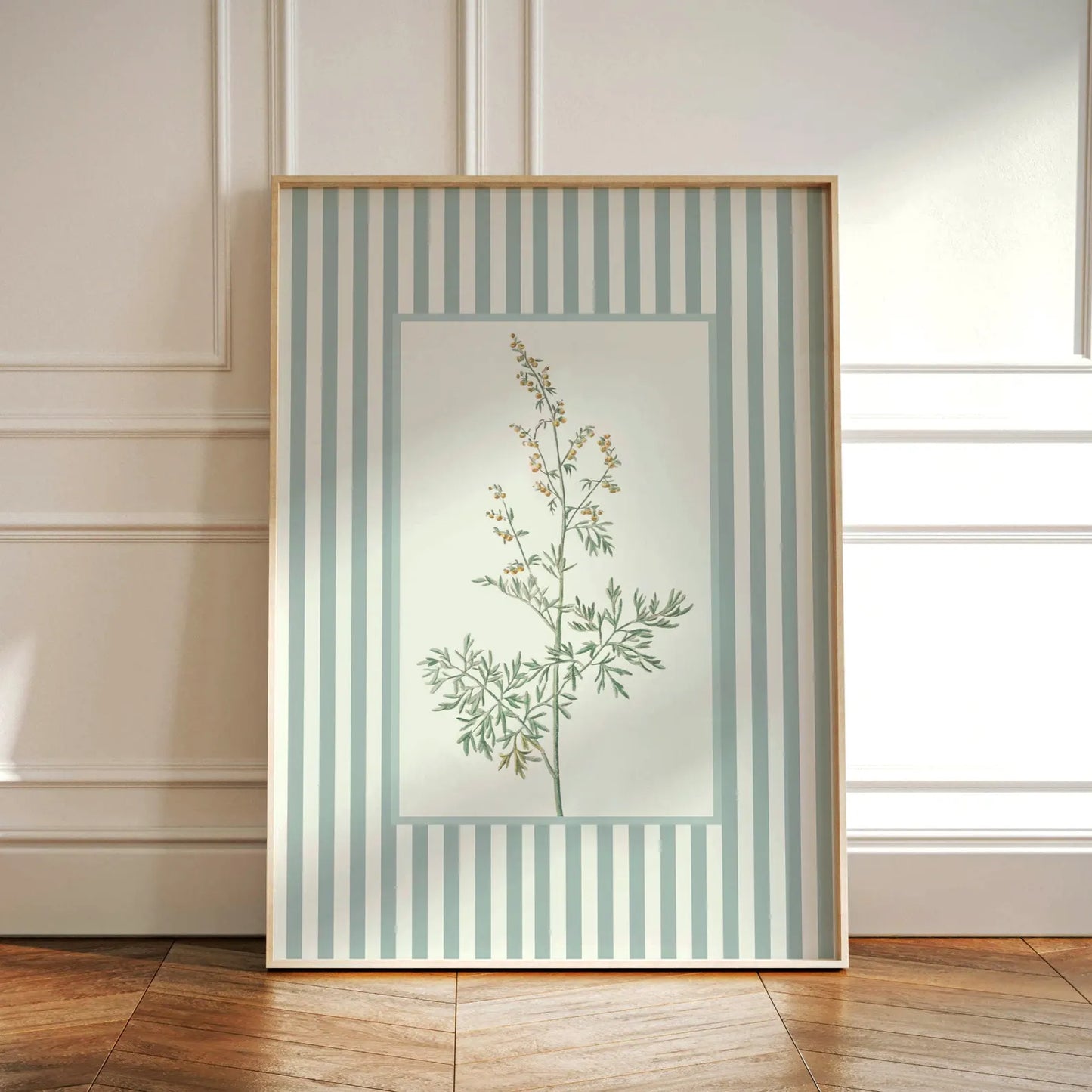 Lámina / poster - Flowers & Lines