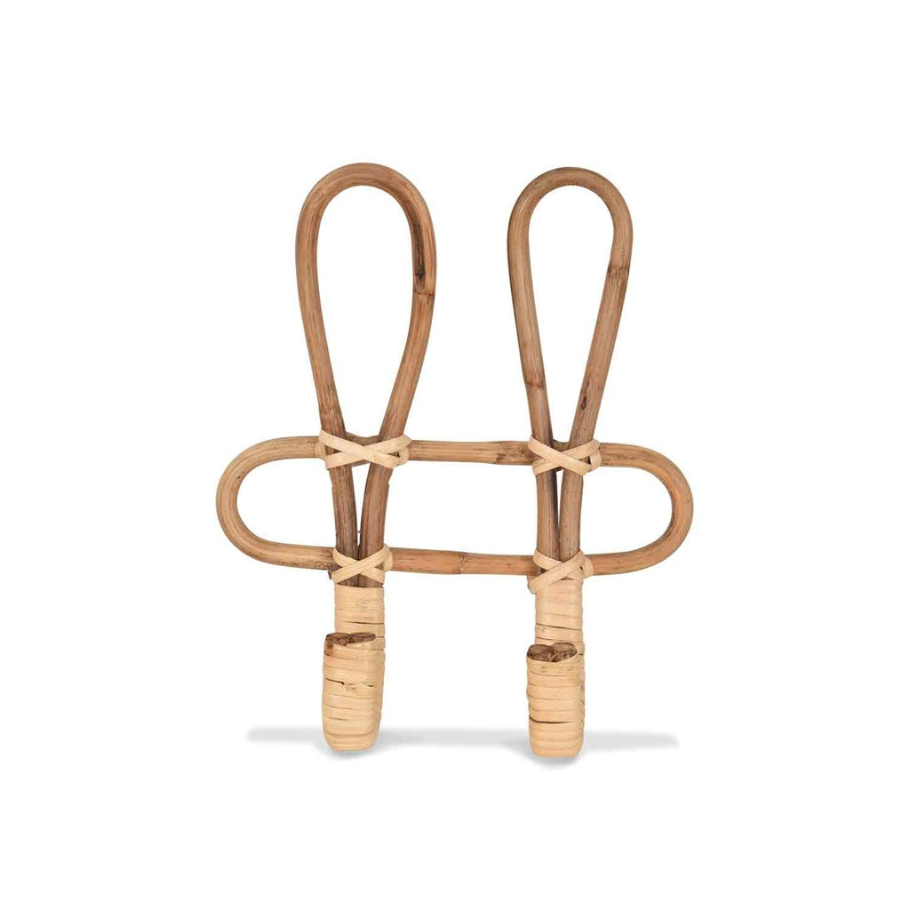 Perchero Rattan Doble