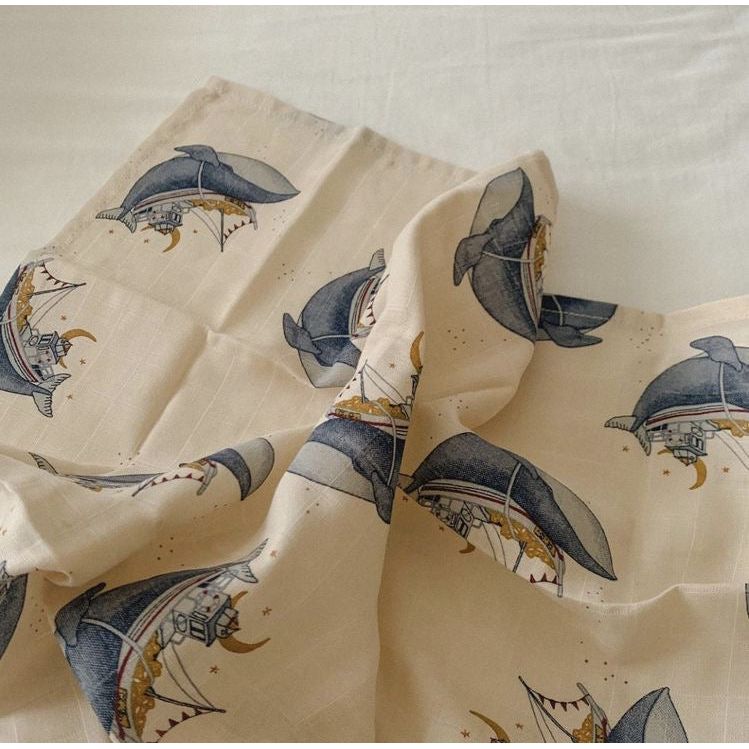 Set 3 Tutos Muselina - Whale Boat