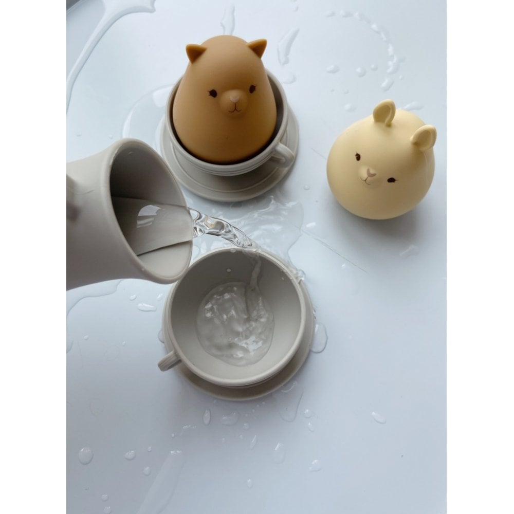 Silicone bath toys cup set - Lilac