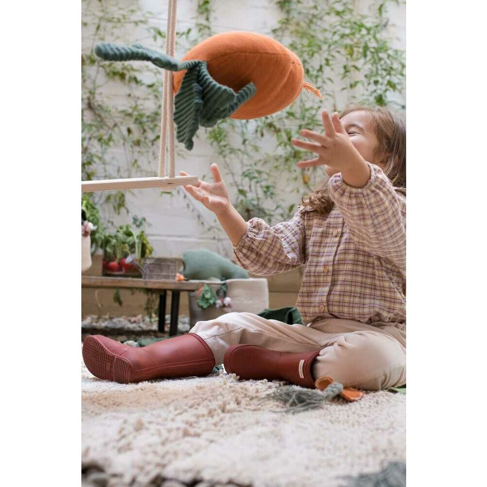 Cojín tejido - Cathy the Carrot