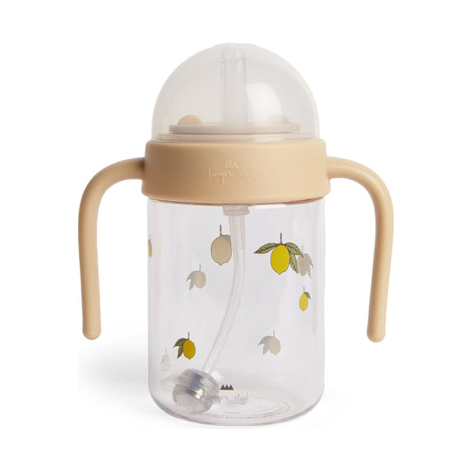 Botella con asas y bombilla - Lemon