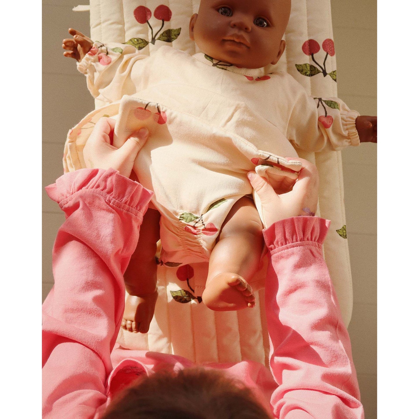 Set de muda para muñeca - Ma grande cerise pink