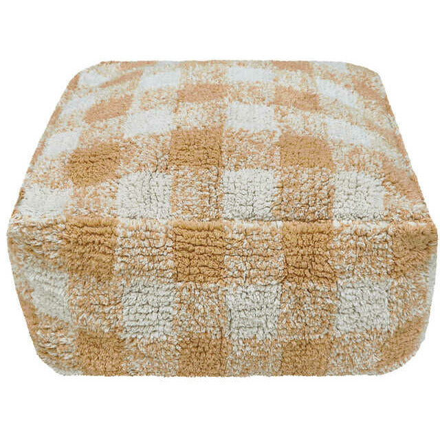 Pouf Vichy honey
