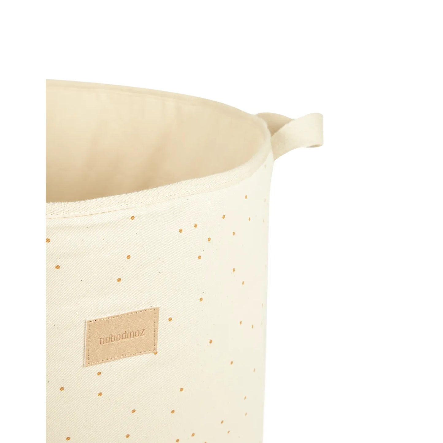 Cesta de almacenaje playground - Natural honey sweet dots