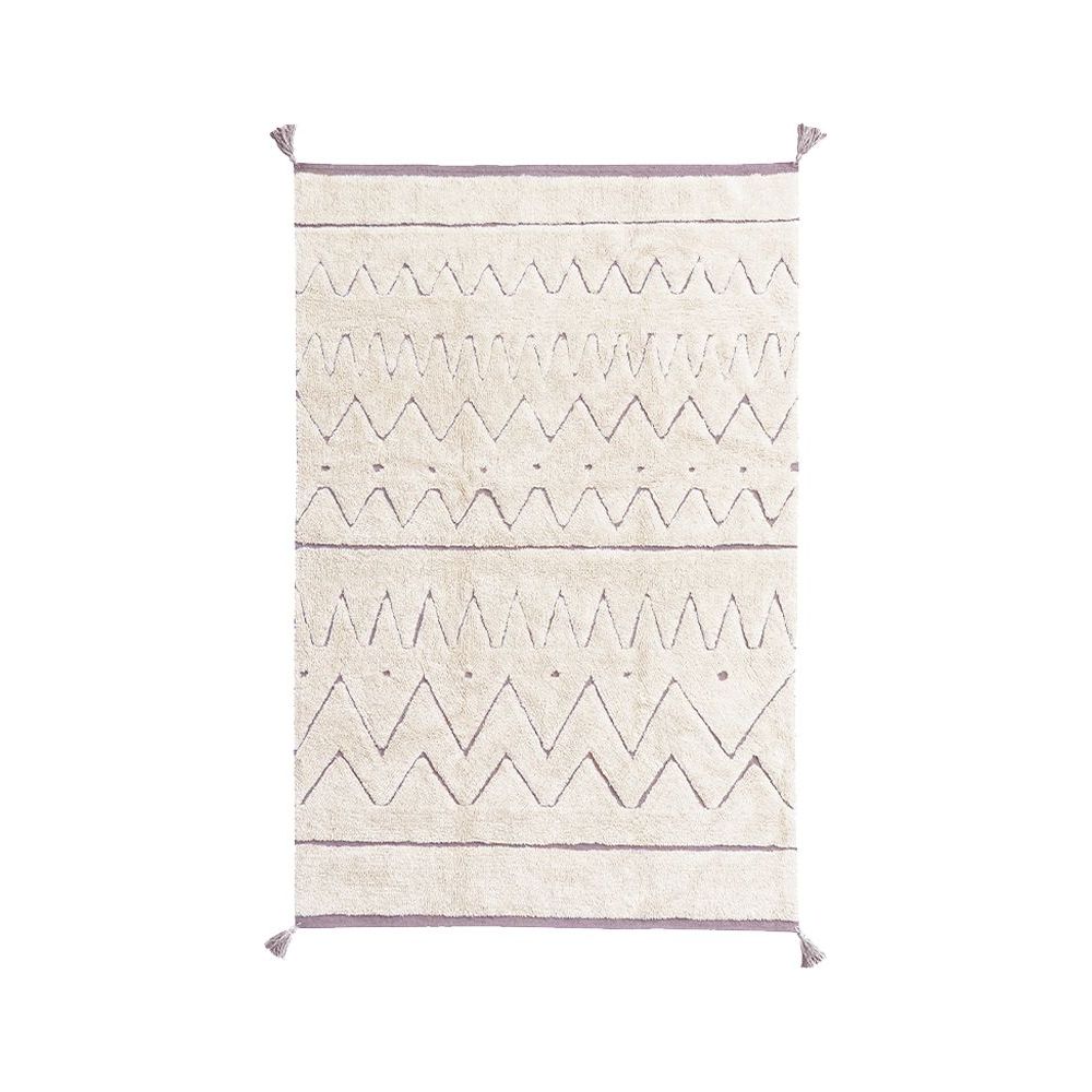 Alfombra lavable rugcycled 120x160 cm- azteca