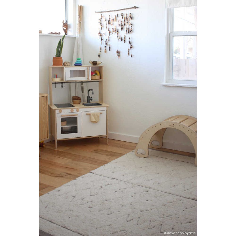 Alfombra lavable rugcycled 120x160 cm- azteca