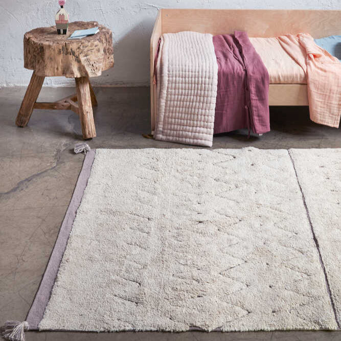Alfombra lavable rugcycled 120x160 cm- azteca