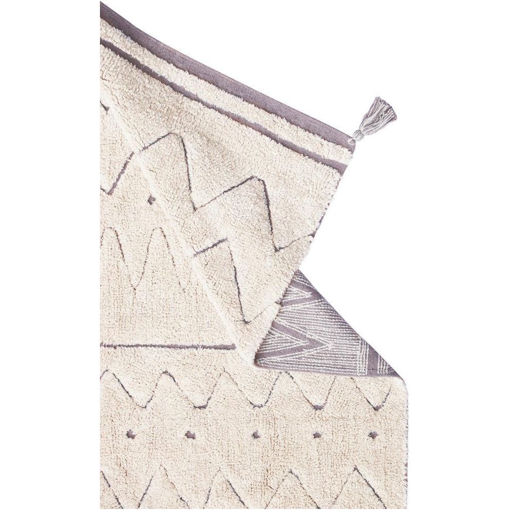 Alfombra lavable rugcycled 120x160 cm- azteca