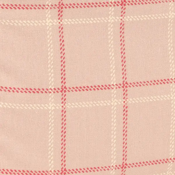 Cesta organizador doble stories LTD - Pink red checks
