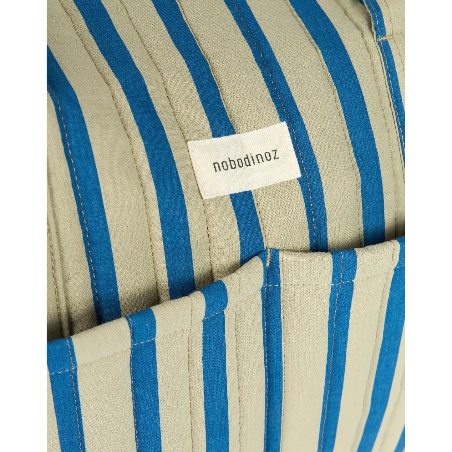 Bolso cambiador apto para coche Stories limited edition - Green blue stripes