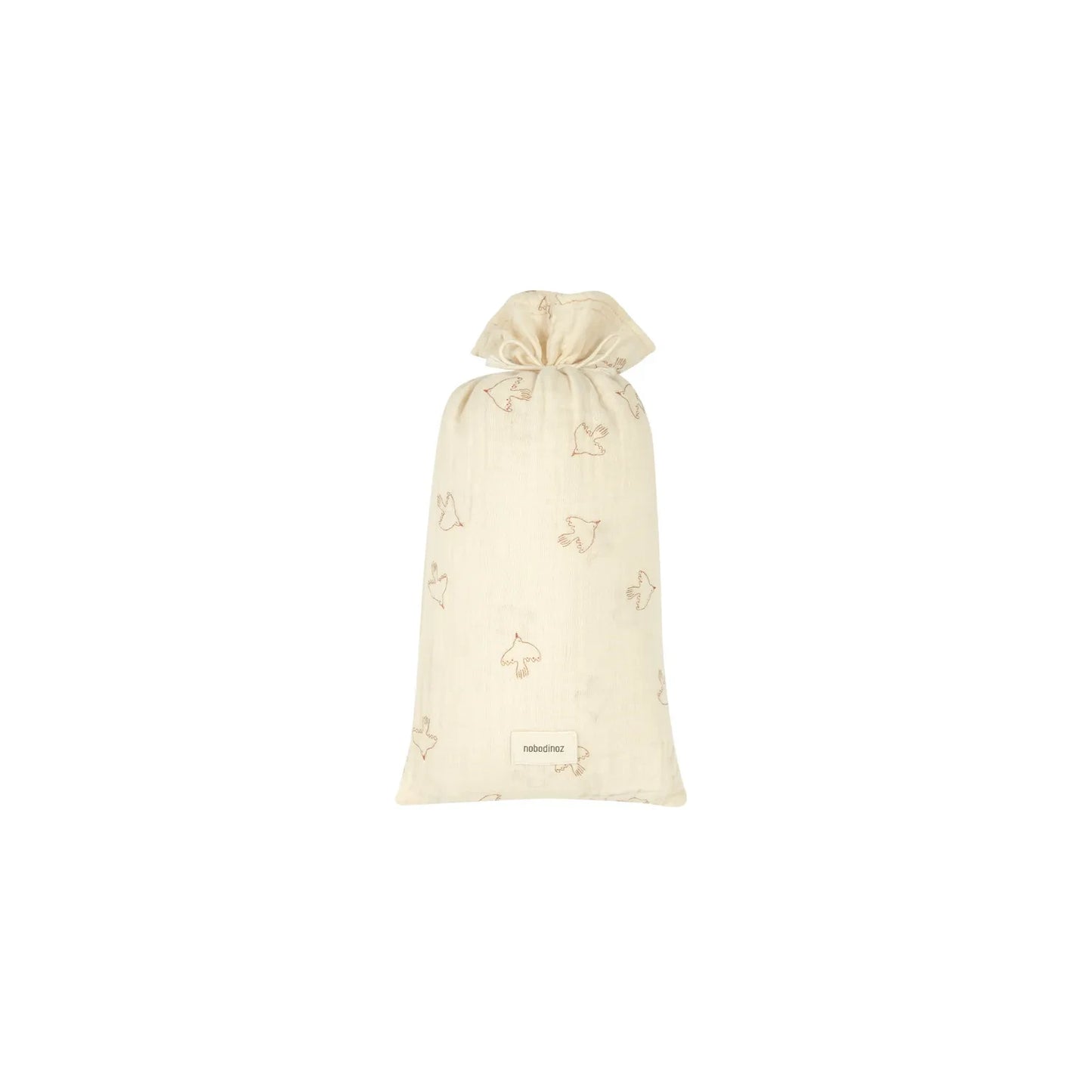 Funda nórdica Cama Wabi Sabi (Doble gasa algodón lavado) - Brown hoshi birds