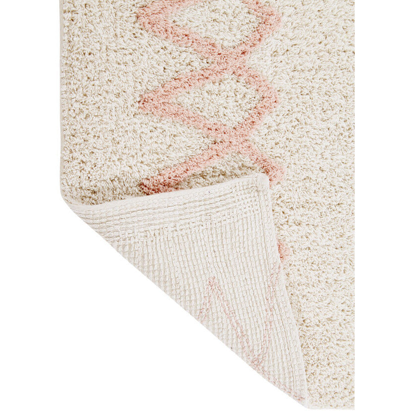 Alfombra lavable Atlas natural - Vintage Nude 120 x 160 cm